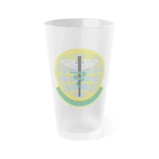 325 Medical Operations Squadron ACC (U.S. Air Force) Frosted Pint Glass 16oz 16oz Frosted - Go Mug Yourself