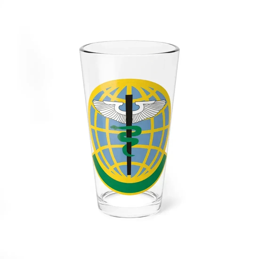 325 Medical Operations Squadron ACC (U.S. Air Force) Pint Glass 16oz 16oz - Go Mug Yourself