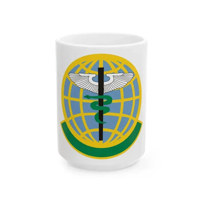 325 Medical Operations Squadron ACC (U.S. Air Force) White Coffee Mug 15oz - Go Mug Yourself