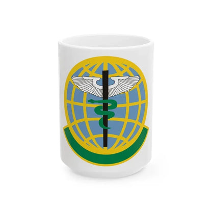 325 Medical Operations Squadron ACC (U.S. Air Force) White Coffee Mug 15oz - Go Mug Yourself