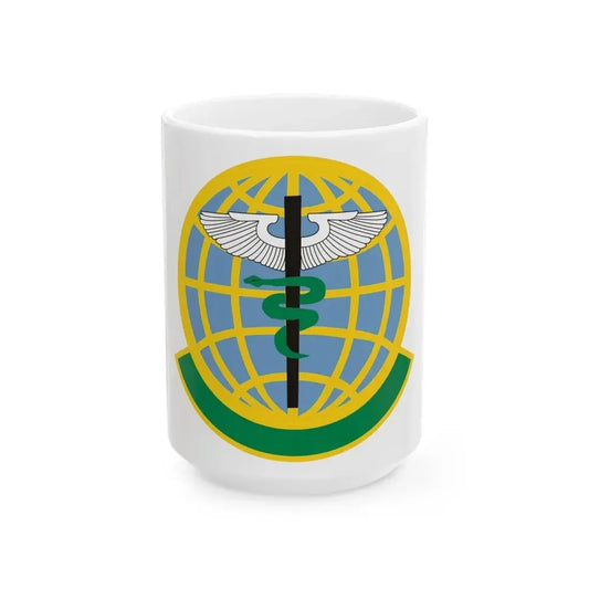 325 Medical Operations Squadron ACC (U.S. Air Force) White Coffee Mug 15oz - Go Mug Yourself