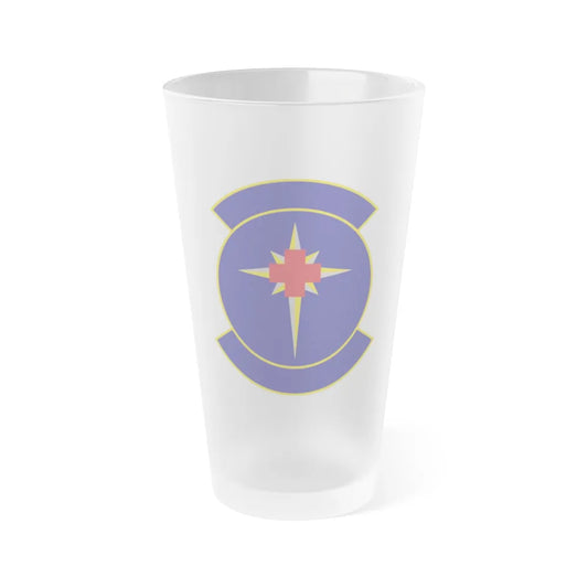 325 Medical Support Squadron ACC (U.S. Air Force) Frosted Pint Glass 16oz-16oz-Frosted-Go Mug Yourself