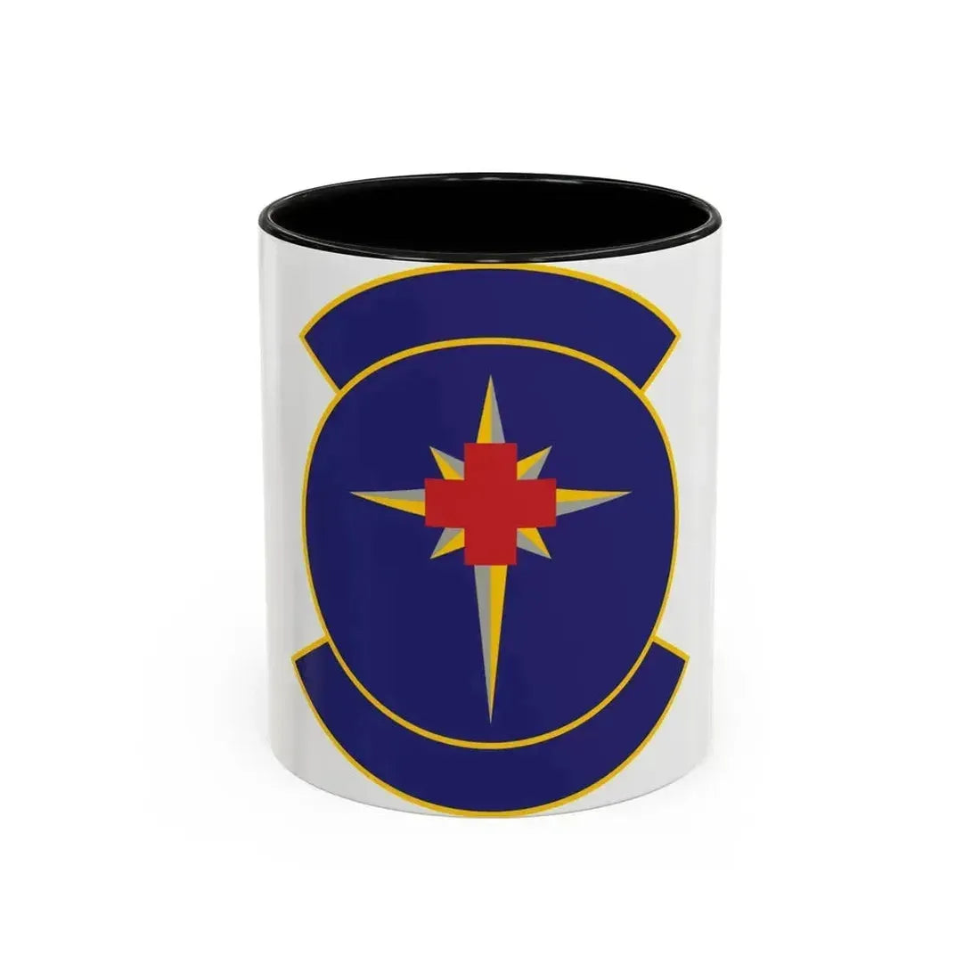 325 Medical Support Squadron ACC (U.S. Air Force) Accent Coffee Mug 11oz Black - Go Mug Yourself