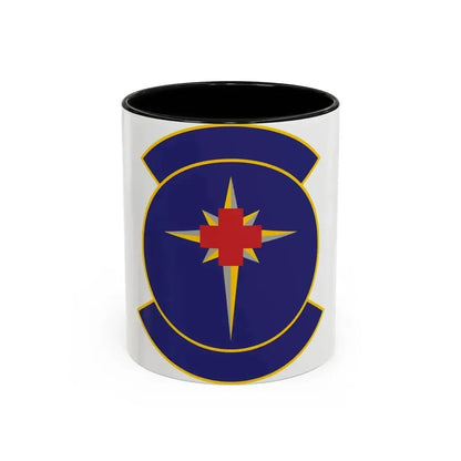 325 Medical Support Squadron ACC (U.S. Air Force) Accent Coffee Mug 11oz Black - Go Mug Yourself