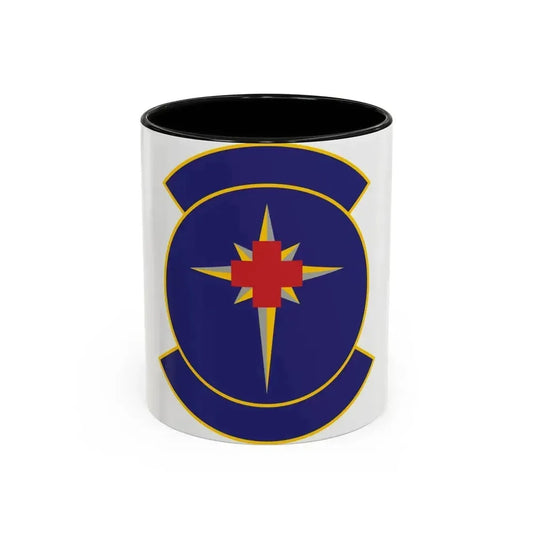 325 Medical Support Squadron ACC (U.S. Air Force) Accent Coffee Mug 11oz Black - Go Mug Yourself