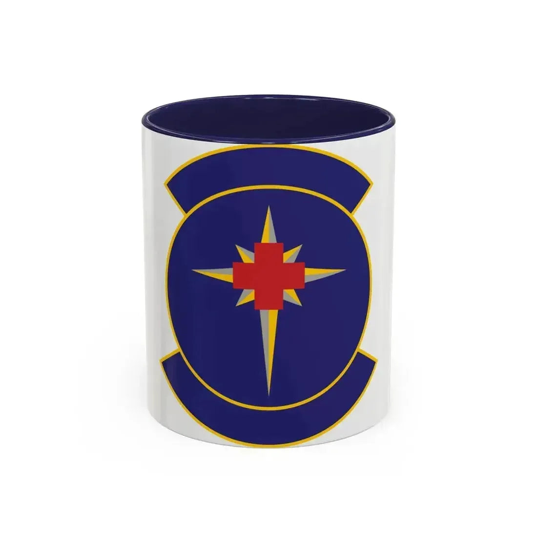 325 Medical Support Squadron ACC (U.S. Air Force) Accent Coffee Mug 11oz Navy - Go Mug Yourself
