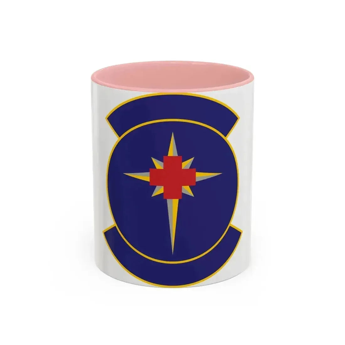 325 Medical Support Squadron ACC (U.S. Air Force) Accent Coffee Mug 11oz Pink - Go Mug Yourself