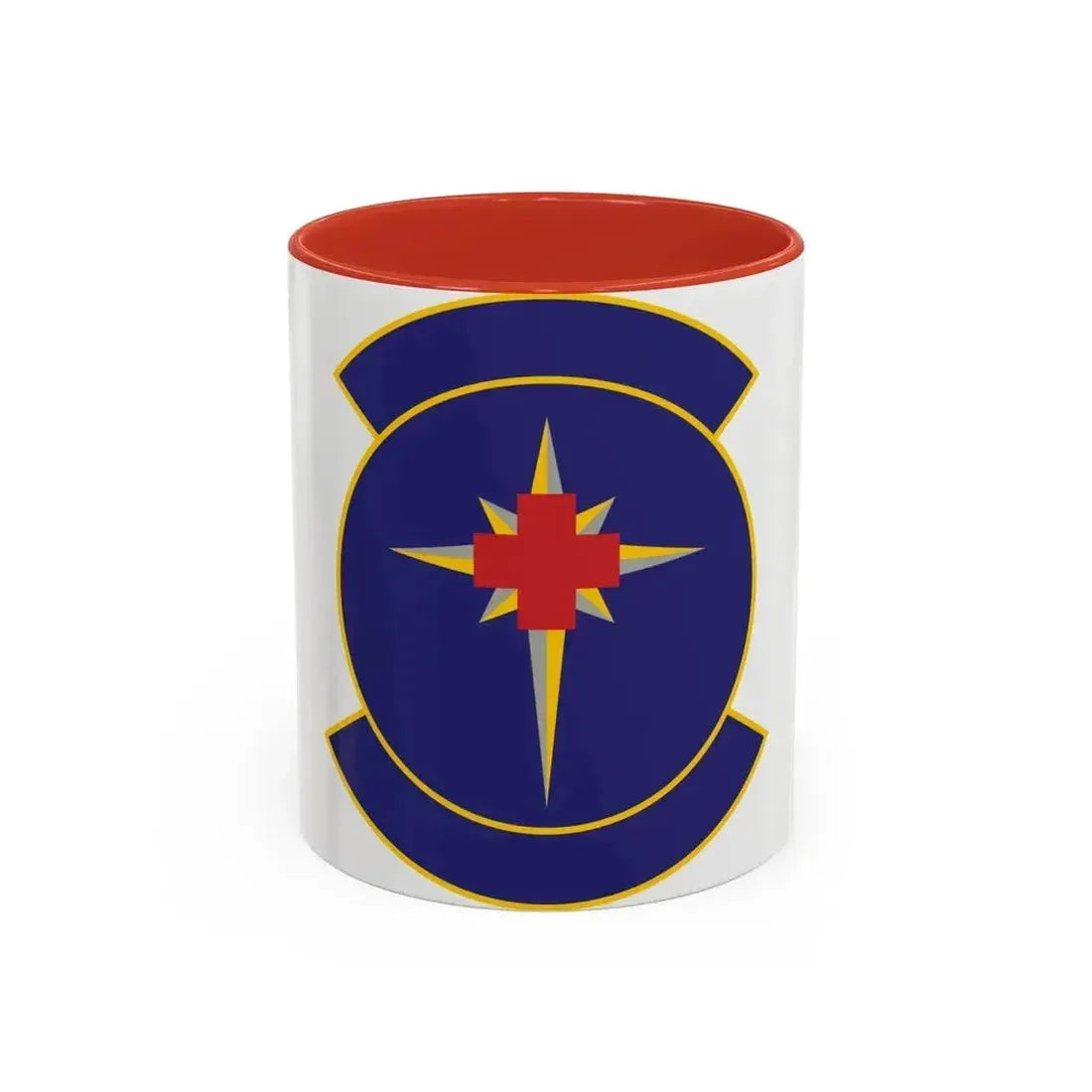 325 Medical Support Squadron ACC (U.S. Air Force) Accent Coffee Mug 11oz Red - Go Mug Yourself