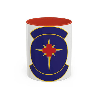 325 Medical Support Squadron ACC (U.S. Air Force) Accent Coffee Mug 11oz Red - Go Mug Yourself