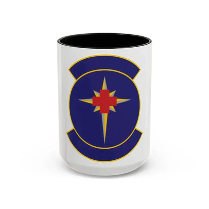 325 Medical Support Squadron ACC (U.S. Air Force) Accent Coffee Mug 15oz Black - Go Mug Yourself