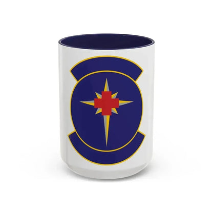 325 Medical Support Squadron ACC (U.S. Air Force) Accent Coffee Mug 15oz Navy - Go Mug Yourself