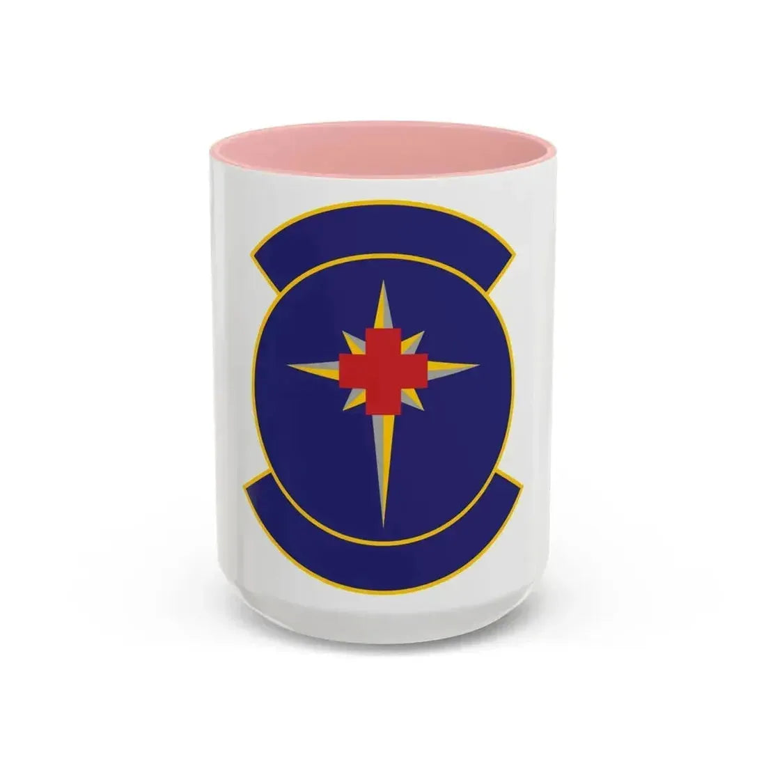 325 Medical Support Squadron ACC (U.S. Air Force) Accent Coffee Mug 15oz Pink - Go Mug Yourself