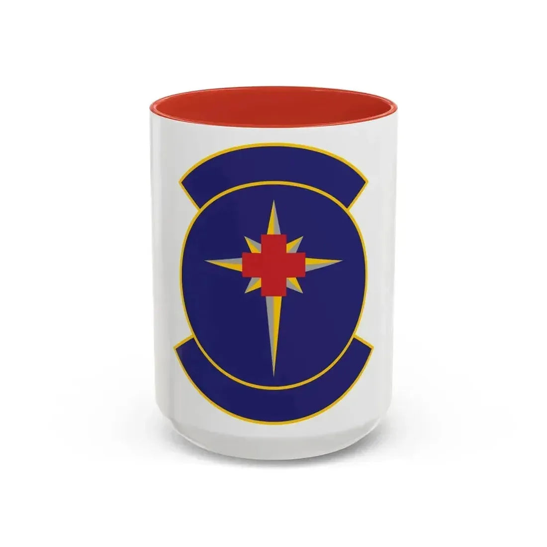 325 Medical Support Squadron ACC (U.S. Air Force) Accent Coffee Mug 15oz Red - Go Mug Yourself