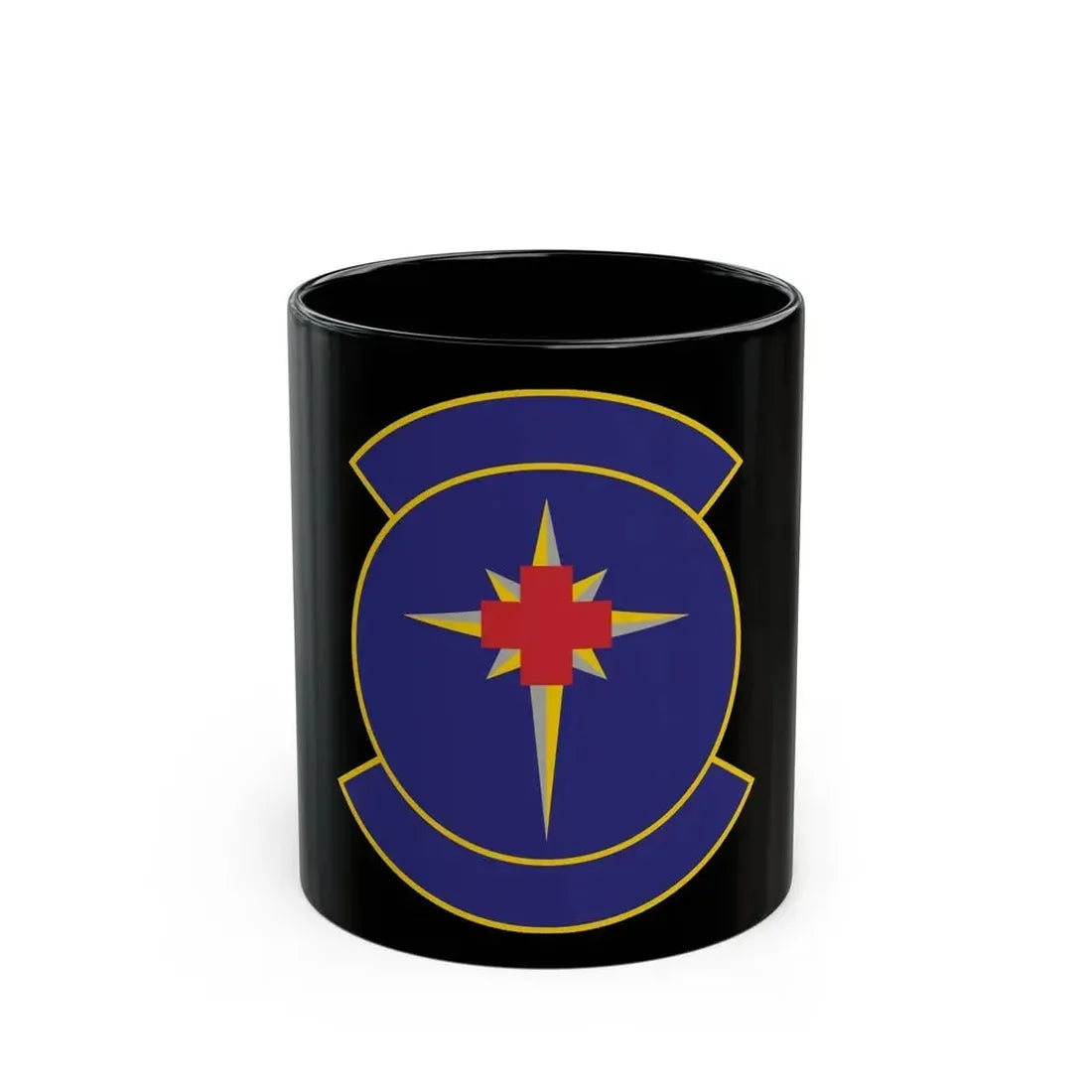 325 Medical Support Squadron ACC (U.S. Air Force) Black Coffee Mug 11oz - Go Mug Yourself