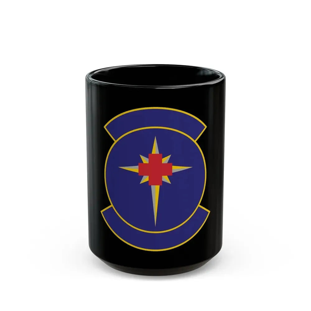 325 Medical Support Squadron ACC (U.S. Air Force) Black Coffee Mug 15oz - Go Mug Yourself