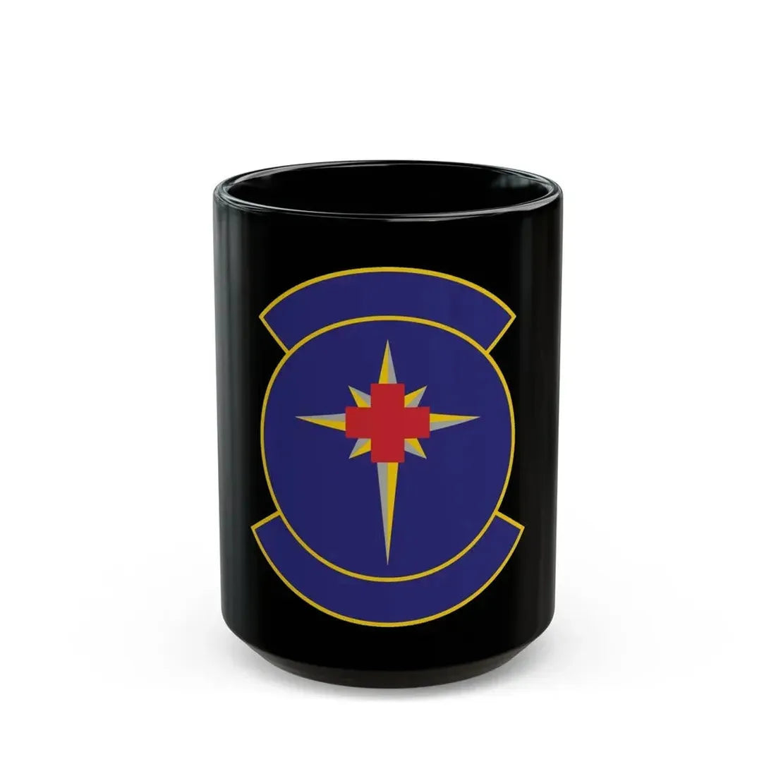 325 Medical Support Squadron ACC (U.S. Air Force) Black Coffee Mug 15oz - Go Mug Yourself