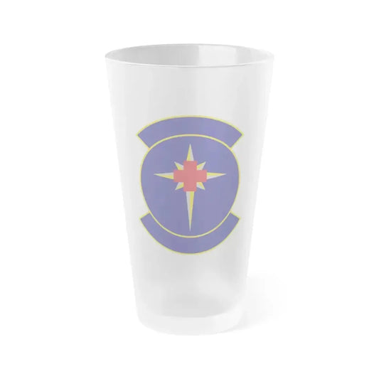 325 Medical Support Squadron ACC (U.S. Air Force) Frosted Pint Glass 16oz 16oz Frosted - Go Mug Yourself