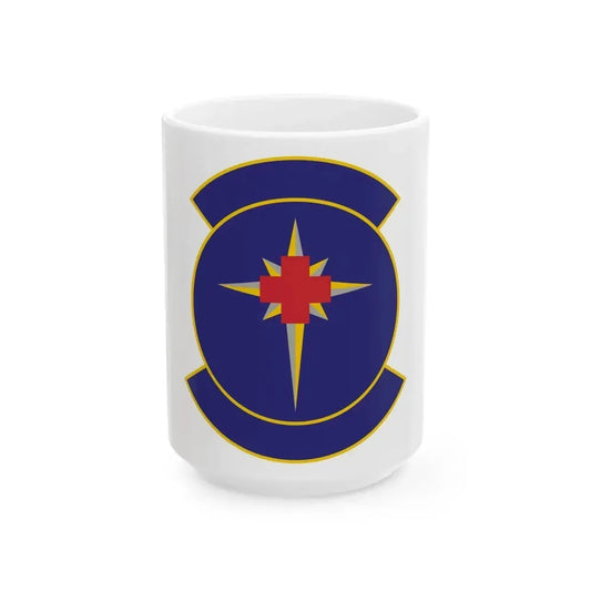 325 Medical Support Squadron ACC (U.S. Air Force) White Coffee Mug 15oz - Go Mug Yourself