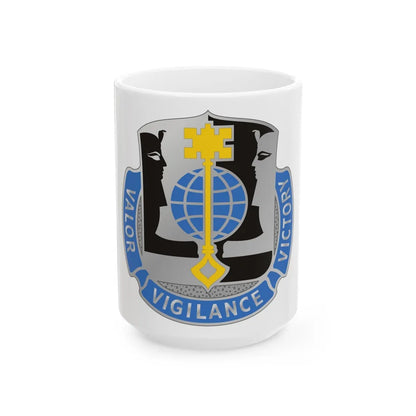 325 Military Intelligence Battalion (U.S. Army) White Coffee Mug-15oz-Go Mug Yourself