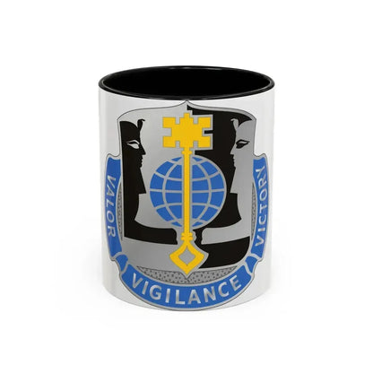 325 Military Intelligence Battalion (U.S. Army) Accent Coffee Mug 11oz Black - Go Mug Yourself