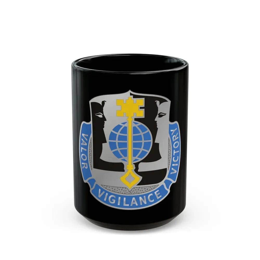 325 Military Intelligence Battalion (U.S. Army) Black Coffee Mug 15oz - Go Mug Yourself