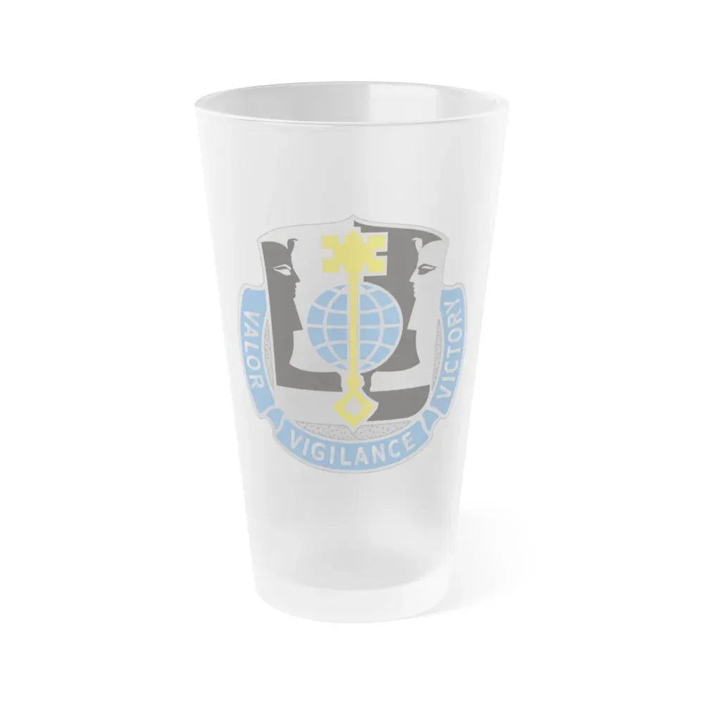 325 Military Intelligence Battalion (U.S. Army) Frosted Pint Glass 16oz Default Title - Go Mug Yourself
