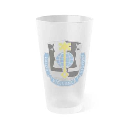 325 Military Intelligence Battalion (U.S. Army) Frosted Pint Glass 16oz Default Title - Go Mug Yourself