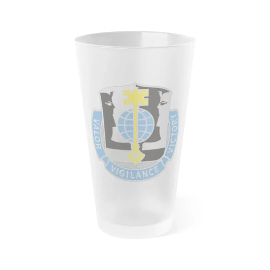 325 Military Intelligence Battalion (U.S. Army) Frosted Pint Glass 16oz Default Title - Go Mug Yourself