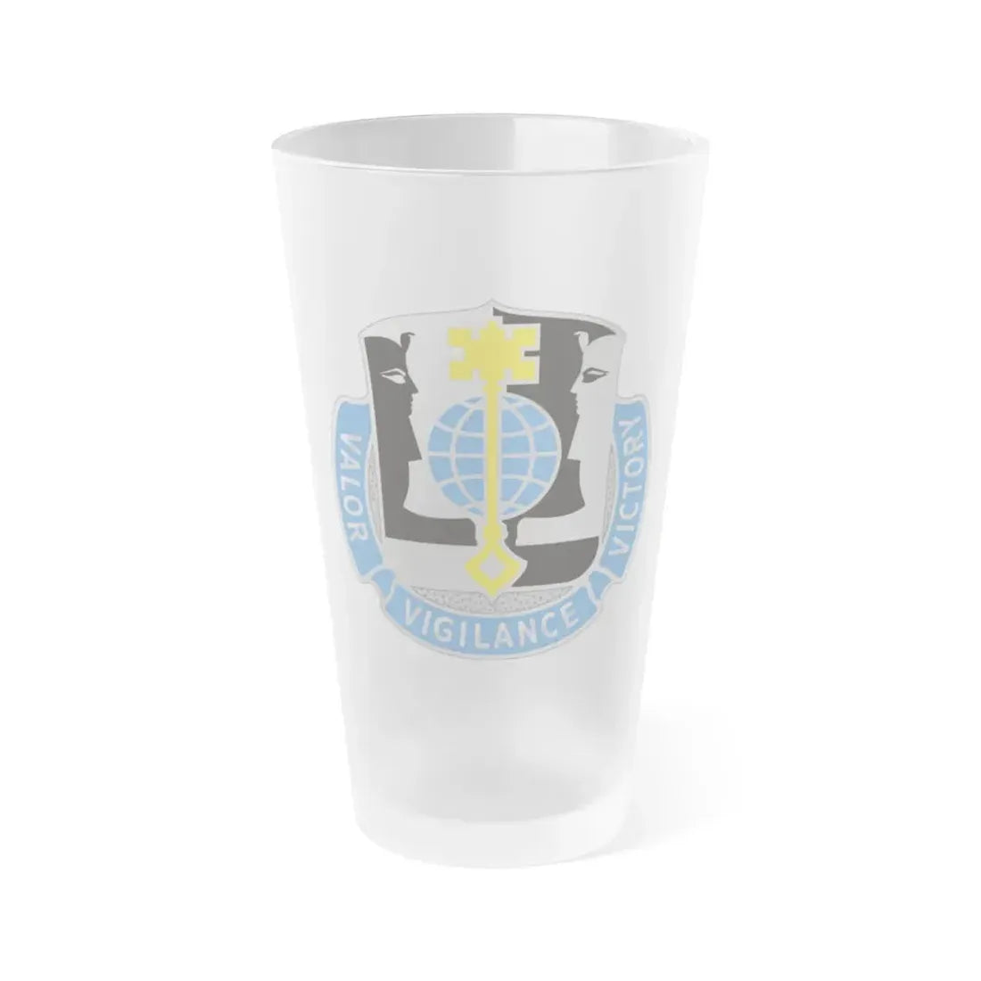 325 Military Intelligence Battalion (U.S. Army) Frosted Pint Glass 16oz Default Title - Go Mug Yourself