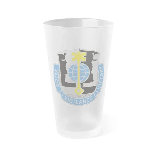 325 Military Intelligence Battalion (U.S. Army) Frosted Pint Glass 16oz Default Title - Go Mug Yourself