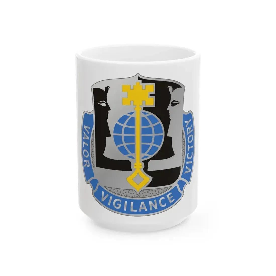325 Military Intelligence Battalion (U.S. Army) White Coffee Mug - Go Mug Yourself