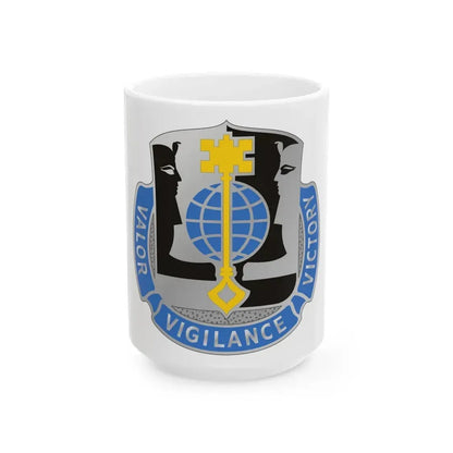 325 Military Intelligence Battalion (U.S. Army) White Coffee Mug - Go Mug Yourself