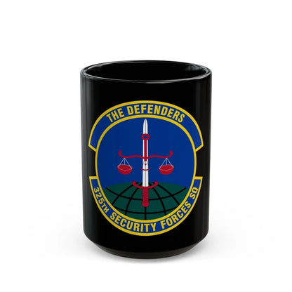 325 Security Forces Squadron ACC (U.S. Air Force) Black Coffee Mug-15oz-Go Mug Yourself