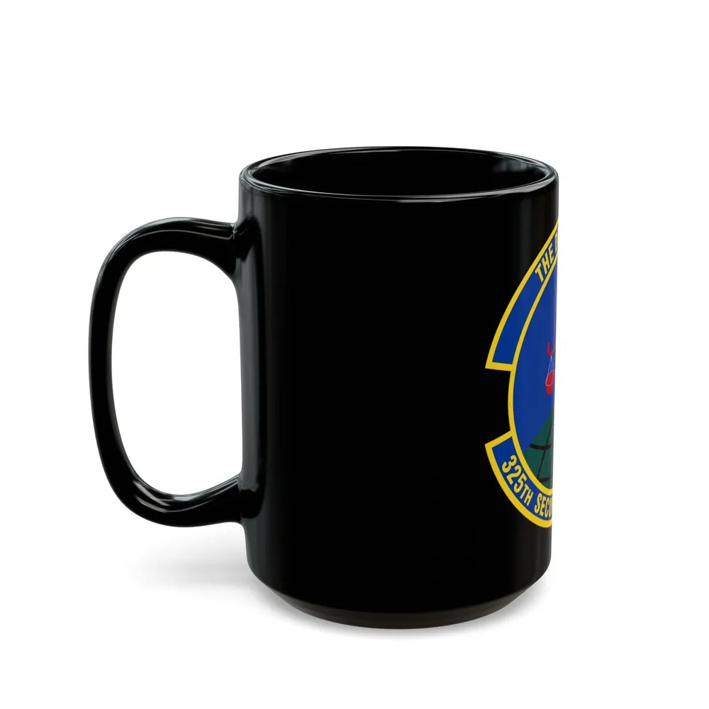 325 Security Forces Squadron ACC (U.S. Air Force) Black Coffee Mug-Go Mug Yourself