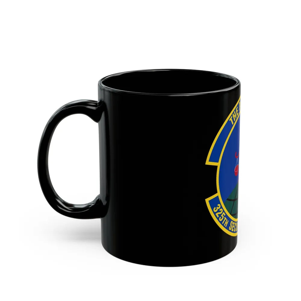 325 Security Forces Squadron ACC (U.S. Air Force) Black Coffee Mug-Go Mug Yourself