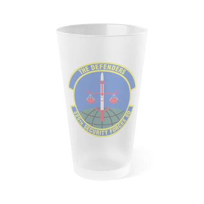 325 Security Forces Squadron ACC (U.S. Air Force) Frosted Pint Glass 16oz-16oz-Frosted-Go Mug Yourself