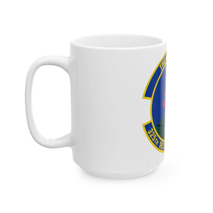 325 Security Forces Squadron ACC (U.S. Air Force) White Coffee Mug-Go Mug Yourself