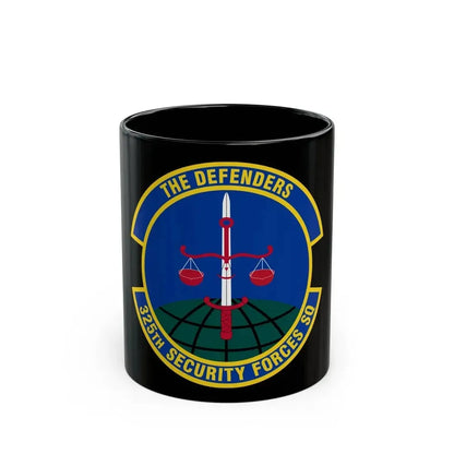 325 Security Forces Squadron ACC (U.S. Air Force) Black Coffee Mug 11oz - Go Mug Yourself