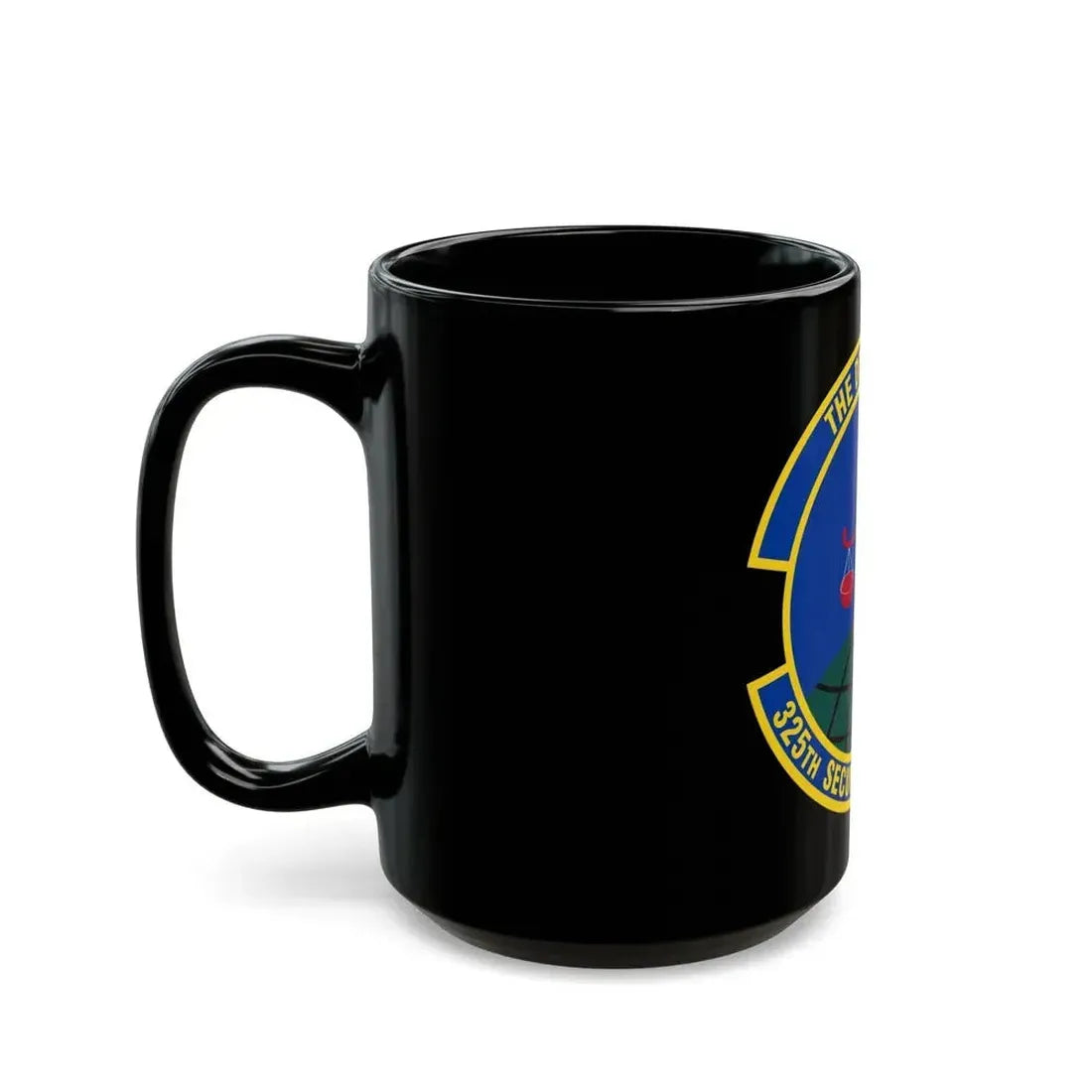 325 Security Forces Squadron ACC (U.S. Air Force) Black Coffee Mug - Go Mug Yourself