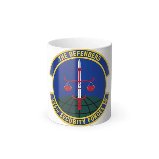 325 Security Forces Squadron ACC (U.S. Air Force) Color Changing Coffee Mug 11oz - Go Mug Yourself