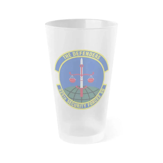 325 Security Forces Squadron ACC (U.S. Air Force) Frosted Pint Glass 16oz 16oz Frosted - Go Mug Yourself