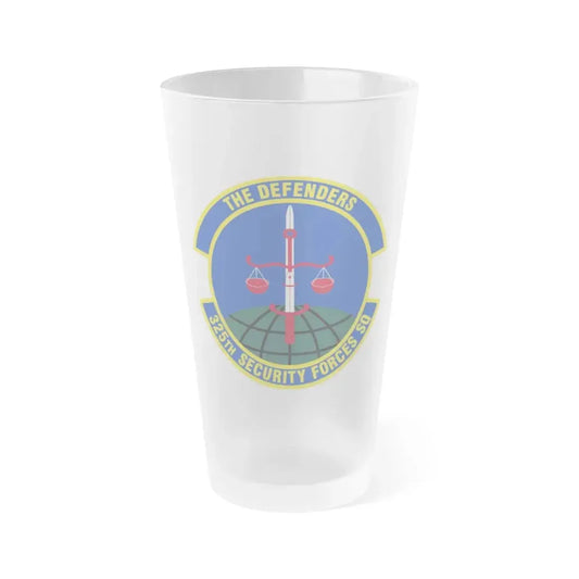 325 Security Forces Squadron ACC (U.S. Air Force) Frosted Pint Glass 16oz 16oz Frosted - Go Mug Yourself