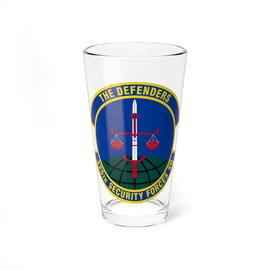 325 Security Forces Squadron ACC (U.S. Air Force) Pint Glass 16oz 16oz - Go Mug Yourself