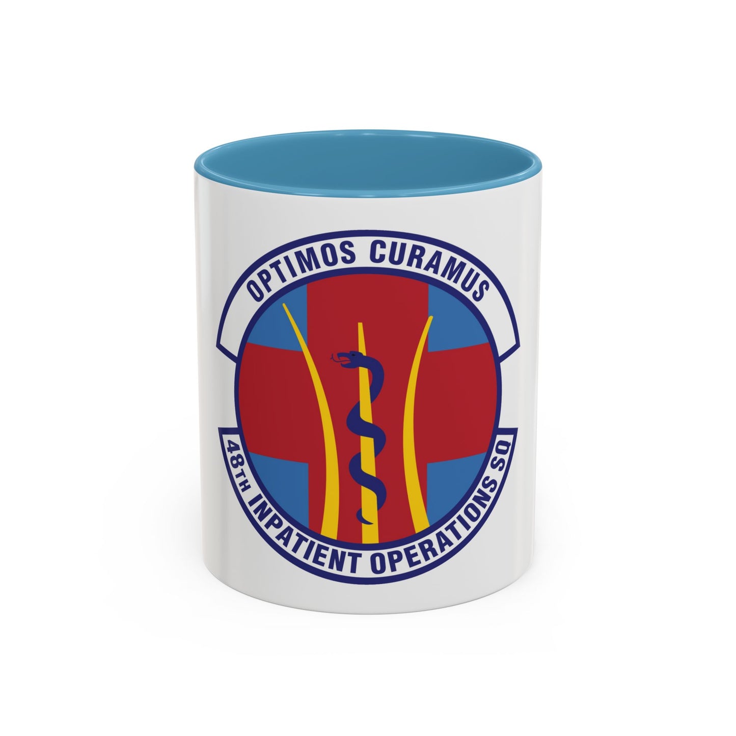 48th Inpatient Operations Squadron (U.S. Air Force) Accent Coffee Mug