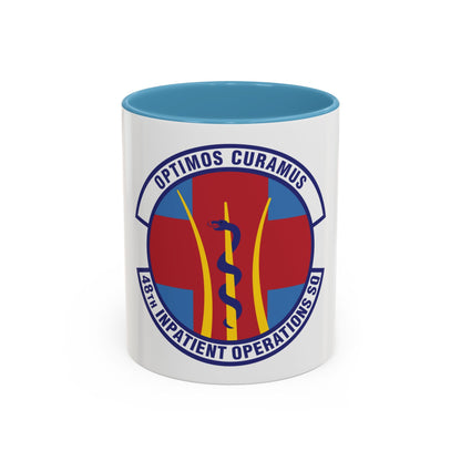 48th Inpatient Operations Squadron (U.S. Air Force) Accent Coffee Mug