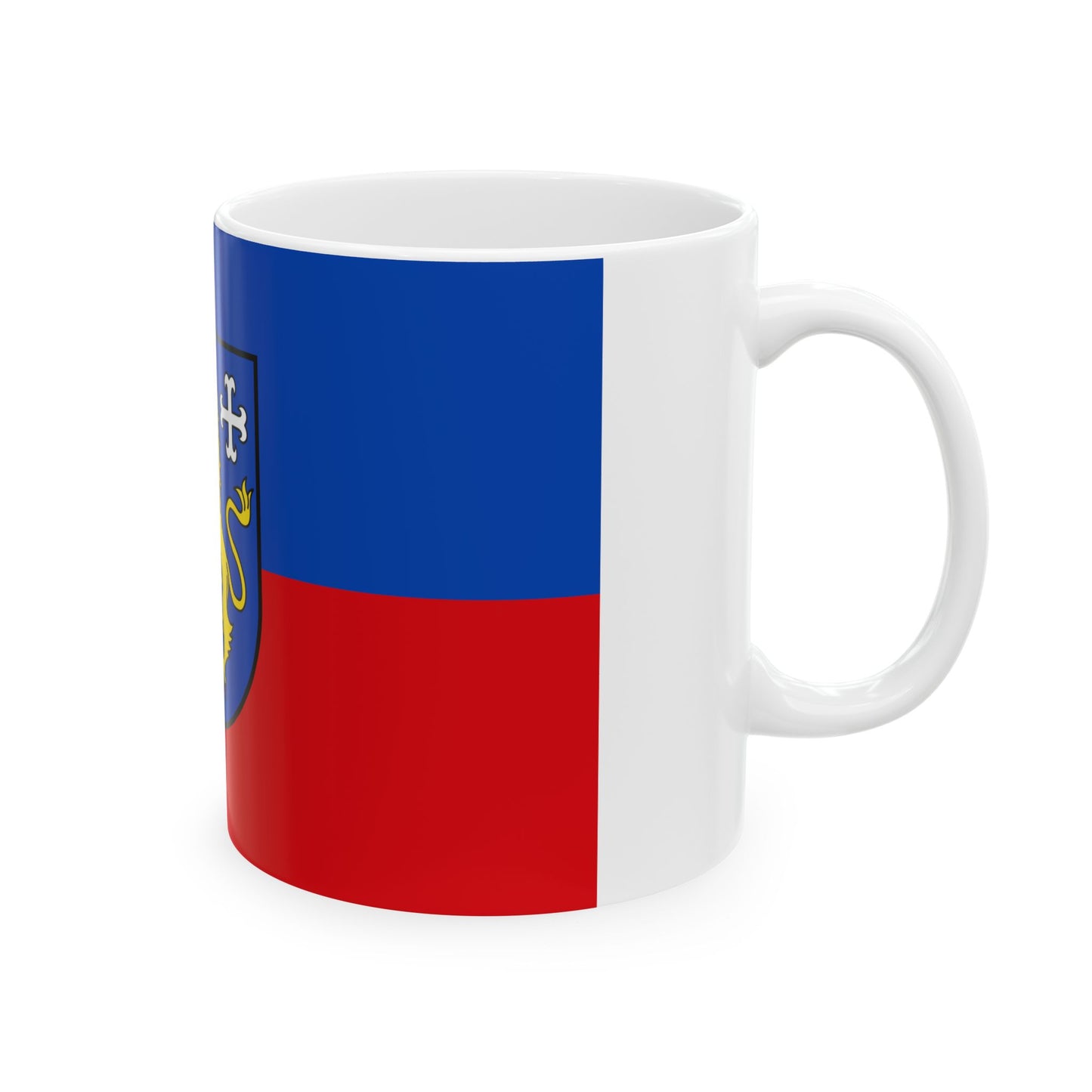 Flag of Friesland 2 Germany - White Coffee Mug