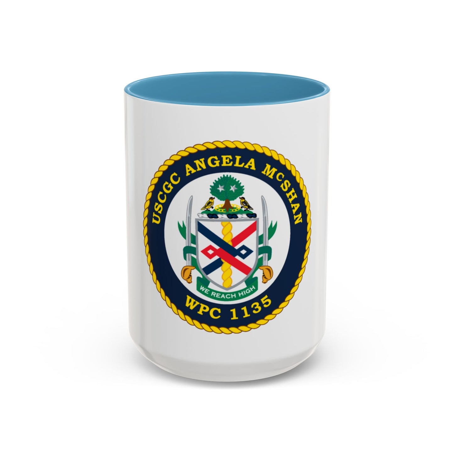 USCGC ANGELA McSHAN WPC 1135 (U.S. Coast Guard) Accent Coffee Mug