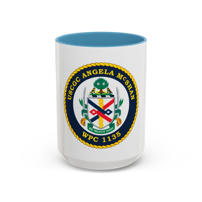 USCGC ANGELA McSHAN WPC 1135 (U.S. Coast Guard) Accent Coffee Mug