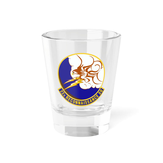 22d Reconnaissance Squadron (U.S. Air Force) Shot Glass 1.5oz