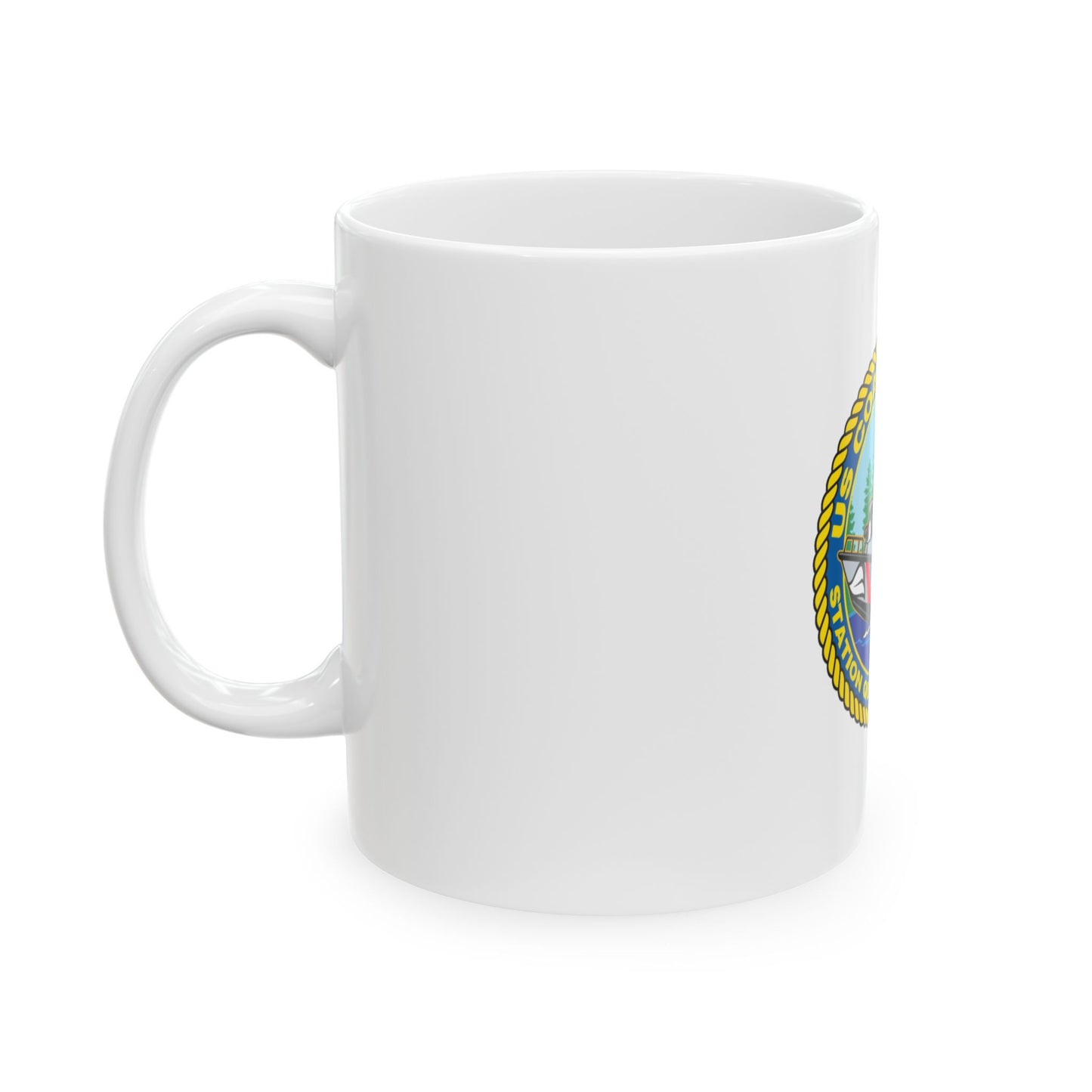 USCGS Quillayute River (U.S. Coast Guard) White Coffee Mug